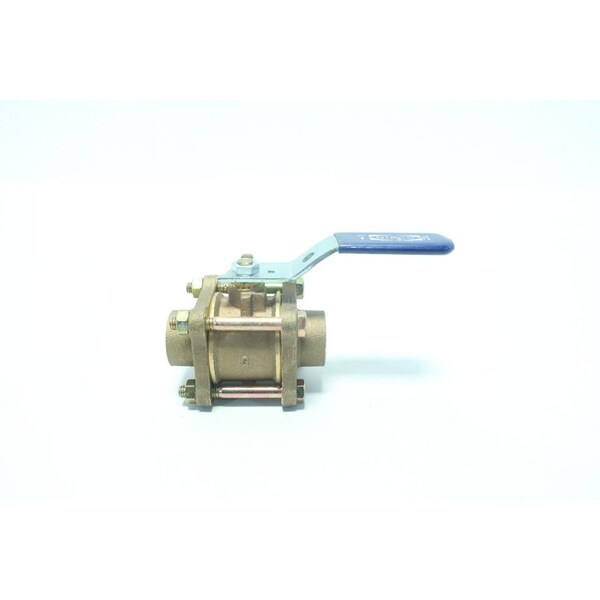 Nibco Manual 600 Bronze Socket Weld 1In Ball Valve 595Y66 Zoro